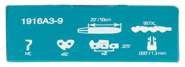 Zāģa ķēde MC 55cm/20″  , 0,325″,  1,3mm,82H 1916A3-9