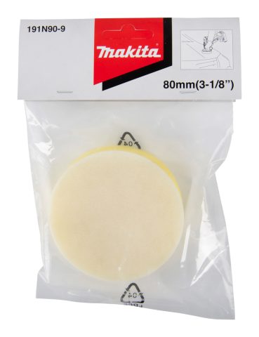 Sūkļa pamatne 80mm Dzeltena                               191N90-9