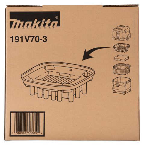 Porolona amartizatora komplekts, VC004GL 191V70-3 Makita