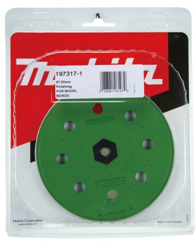 Gumijas pamatne 130mm pulēšanai BO6050 197317-1