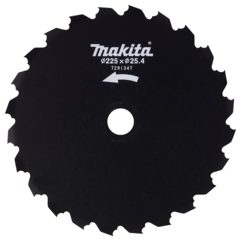 Zāģripa krūmgriežiem 225x25,4MM, UR012G 199872-9 Makita