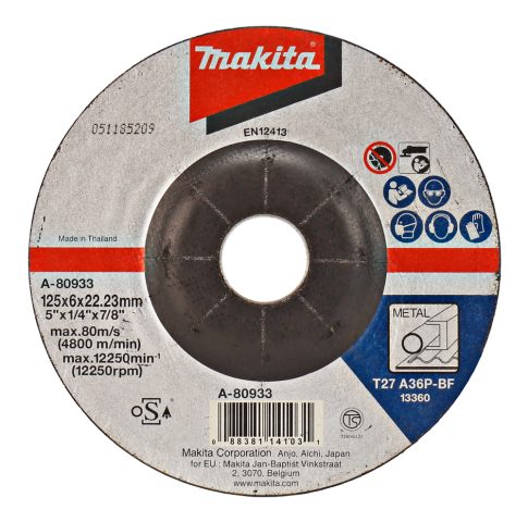 Slipripa 125X6   metālam A-80933