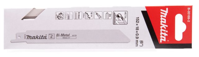 Zobenzāģa asmeņi BIM 152x0,9mm (18tpi), 2gab B-05169-2