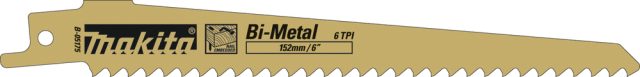 Zobenzāģa asmeņi BIM 152x1,25 (6tpi), 5gab. B-05175