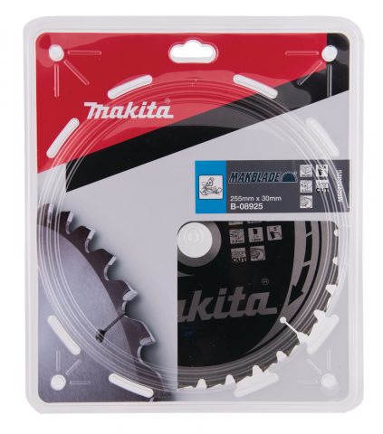T.C.T. Zāģripa MAKBLADE 255X2.3X30mm 5° T32 B-08925 Makita