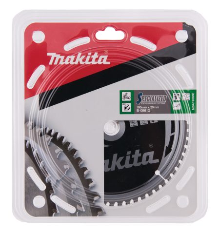 T.C.T. Zāģripa SPECIALIZED 190X2X20mm -5° T60 B-09612 Makita