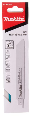 Zobenzāģa asmeņi BIM 152×0,9mm (24tpi), 2gab. B-16835-2