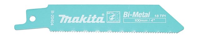 Zobenzāģa asmeņi BiM 100x0,9mm (18tpi), 5gab., Metāls B-20404