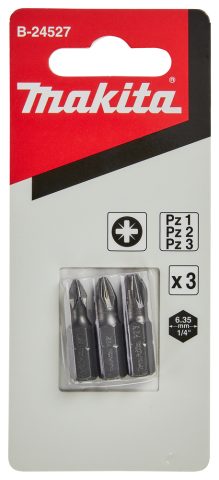 Uzgalis PZ1,2,3x25mm    (3) B-24527