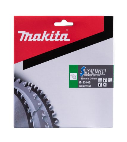 T.C.T. Zāģripa SPECIALIZED 185X1.7X30mm -10° T70 B-33445 Makita