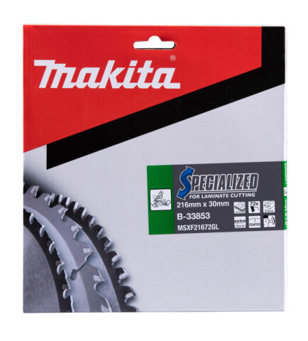 T.C.T. Zāģripa SPECIALIZED 216X2.5X30mm 5° T72 B-33853