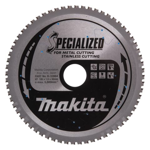 T.C.T. Zāģripa SPECIALIZED 185X1.6X30mm 0° T64 B-33984