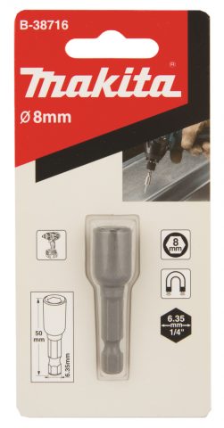 Patrona 1/4″ 8X50mm  B-38716