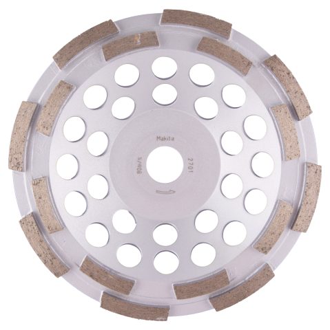 Dimanta slīpripa 180mm x 22,23mm 2-rindu B-48642
