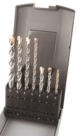 SDS+ urbju komplekts 5x110, 6x110, 6x160, 8x110, 8x160, 10x160, 12x160) B-49046
