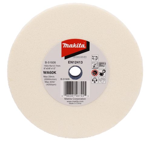 Slīpripa 150x16x12,7mm  B-51926