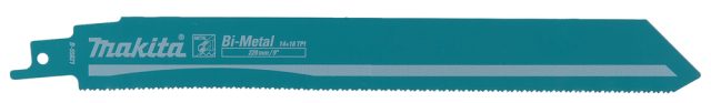 Zobenzāģa asmeņi BIM 228X1,1mm (14+18TPI), 5gab.,  Metālam B-55821 Makita