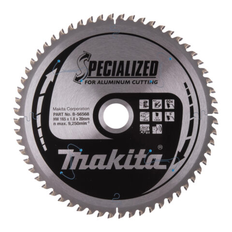T.C.T. Zāģripa SPECIALIZED 165X1.8X20mm 5° T60 B-56568