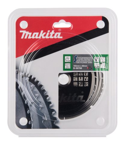 T.C.T. Zāģripa SPECIALIZED 165X1.85X20mm 8° T48 B-56708 Makita