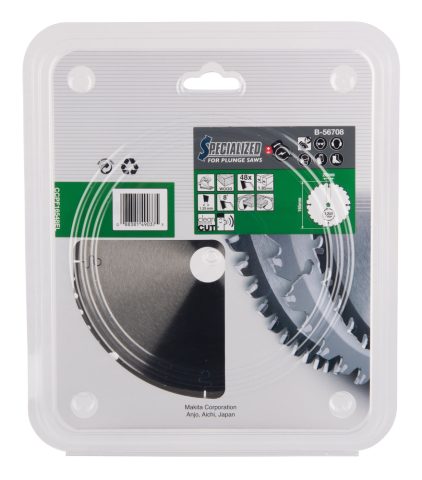 T.C.T. Zāģripa SPECIALIZED 165X1.85X20mm 8° T48 B-56708 Makita