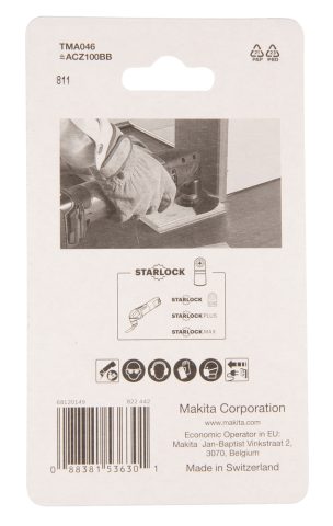 Pusapaļš MULTITOOL zāģa asmenis  100mm  B-64808 Makita