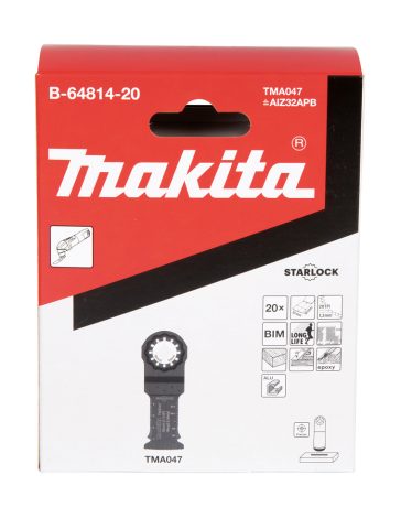 Iegremdējams MULTITOOL zāģa asmens 32mm  B-64814-20 Makita
