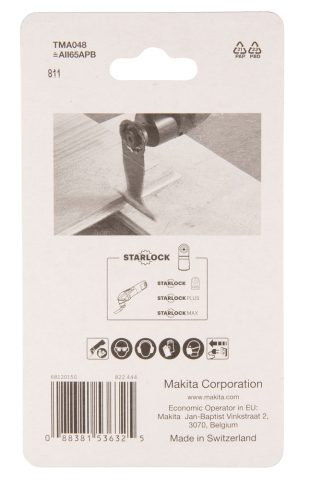 Iegremdējams MULTITOOL zāģa asmens 65mm  B-64820 Makita