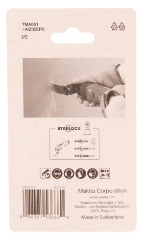 Iegremdējams MULTITOOL zāģa asmens (5gab) 32mm B-64858-5 Makita