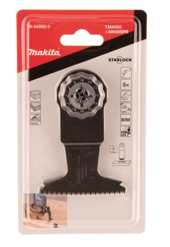 Iegremdējams MULTITOOL zāģa asmens 65mm B-64892-5 Makita