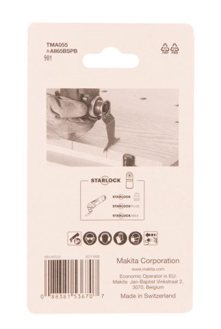 Iegremdējams MULTITOOL zāģa asmens 65mm B-64892-5 Makita