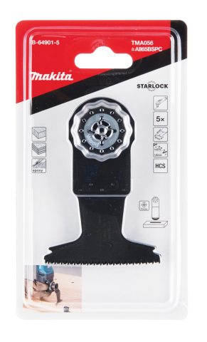 Iegremdējams MULTITOOL zāģa asmens 65mm  B-64901-5 Makita