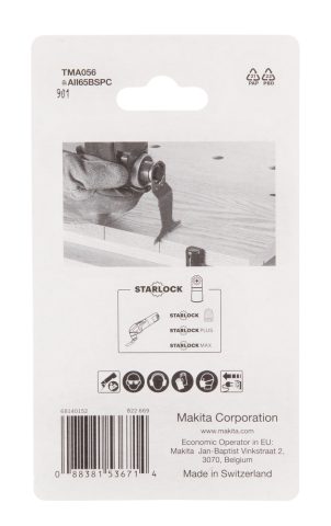 Iegremdējams MULTITOOL zāģa asmens 65mm  B-64901-5 Makita