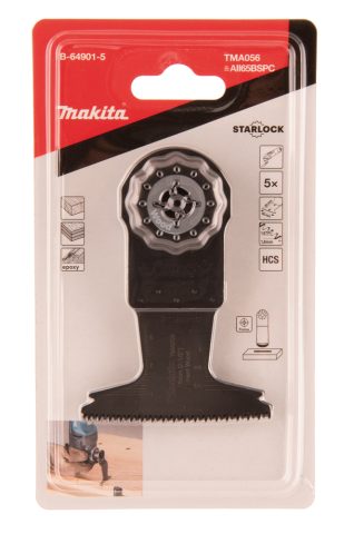 Iegremdējams MULTITOOL zāģa asmens 65mm  B-64901-5 Makita
