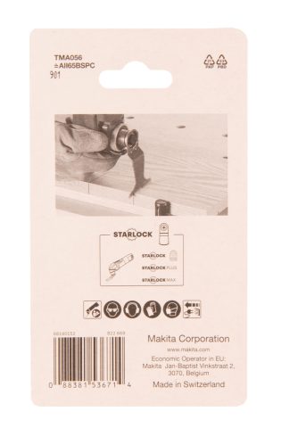 Iegremdējams MULTITOOL zāģa asmens 65mm  B-64901-5 Makita