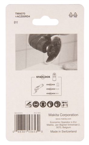 Pusapaļš MULTITOOL dimanta asmenis 85mm  B-65034 Makita