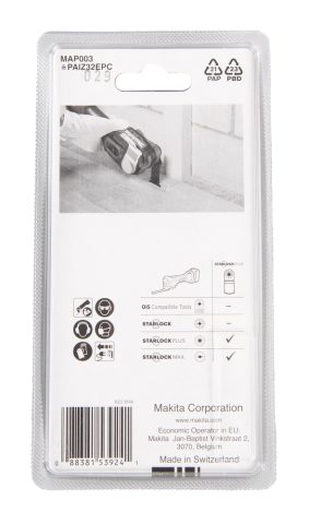 Iegremdējams MULTITOOL zāģa asmens 32mm B-66341 Makita