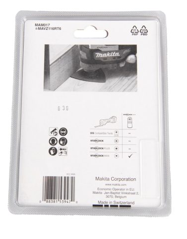 MULTITOOL slīpēšanas delta pamatne 116mm  B-66575 Makita