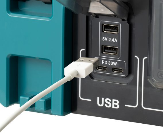 Strāvas pārveidotājs BAC01 ConnectX 220V USB 1400Wt (PDC1200 PDC01) Makita