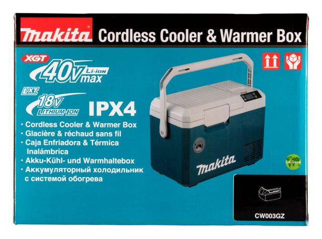 Akumulatora Ledusskapis-sildītājs MAKITA XGT®CW003GZ 18-40V