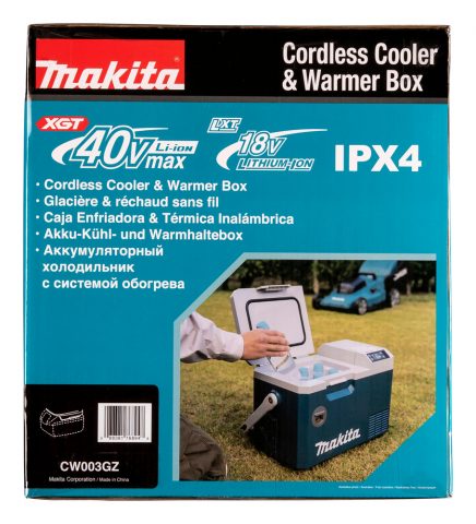 Akumulatora Ledusskapis-sildītājs MAKITA XGT®CW003GZ 18-40V