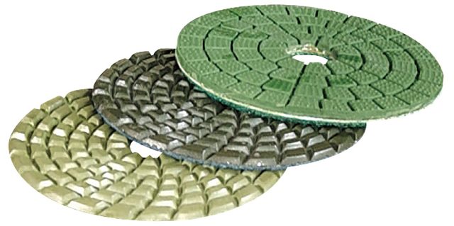 Dimanta slīpdisku komplekts 100mm (G50, G100, G200, G400, G800, G1500, G3000, SEEMIS) PW5000C D-15805