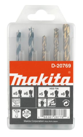 1/4" Urbju komplekts (Kokam 5, 6; metālam 5,6,8)   D-20769