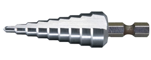 Pakāpjveida urbis STANDARD 4-12mm, garums 65/45mm, urbja kāts 1/4" D-40082