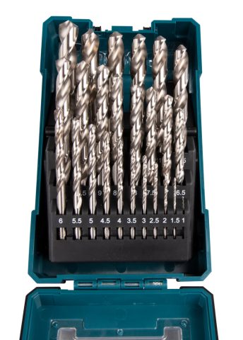 Urbju komplekts metālam 25 gab. (1-13mm) HSS-G D-67555