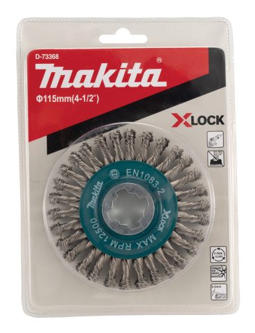 Diskveida suka, pītā (kūlīšveida), 0.5mm, Ø 115 mm, X-LOCK D-73368