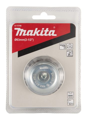 Kausveida stiepļu suka 63MM X 0,5MM (Pītā)(Urbjmašīnām D-73798