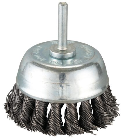 Kausveida stiepļu suka  75MM X 0,5MM (Pītā) Urbjmašīnām D-73807