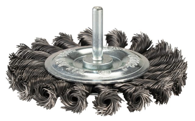 Diskveida stiepļu suka 100MM X 0,5MM (Pītā) Urbjmašīnām D-73829