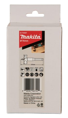 Pašurbjošā frēze kokam 76mm D-74407 Makita