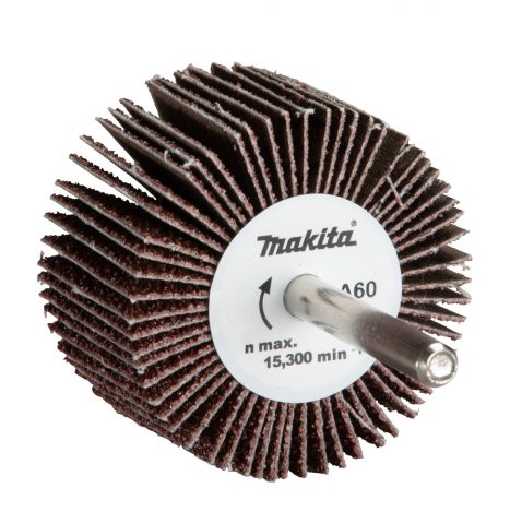 Slīppapīra lameļu slīpdisks D50x30mm A60 6mm Makita D-75225